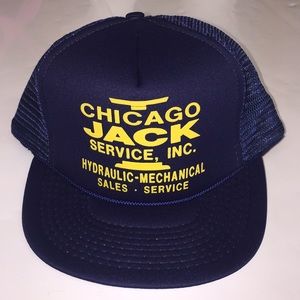 mens Chicago Jack Service Vintage Deadstock Hat